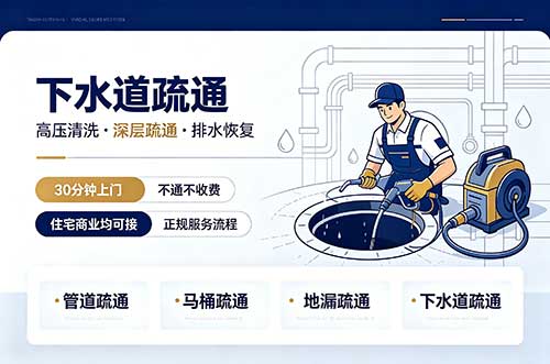 龙岩下水道疏通