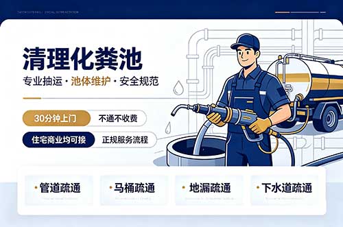 龙岩清理化粪池